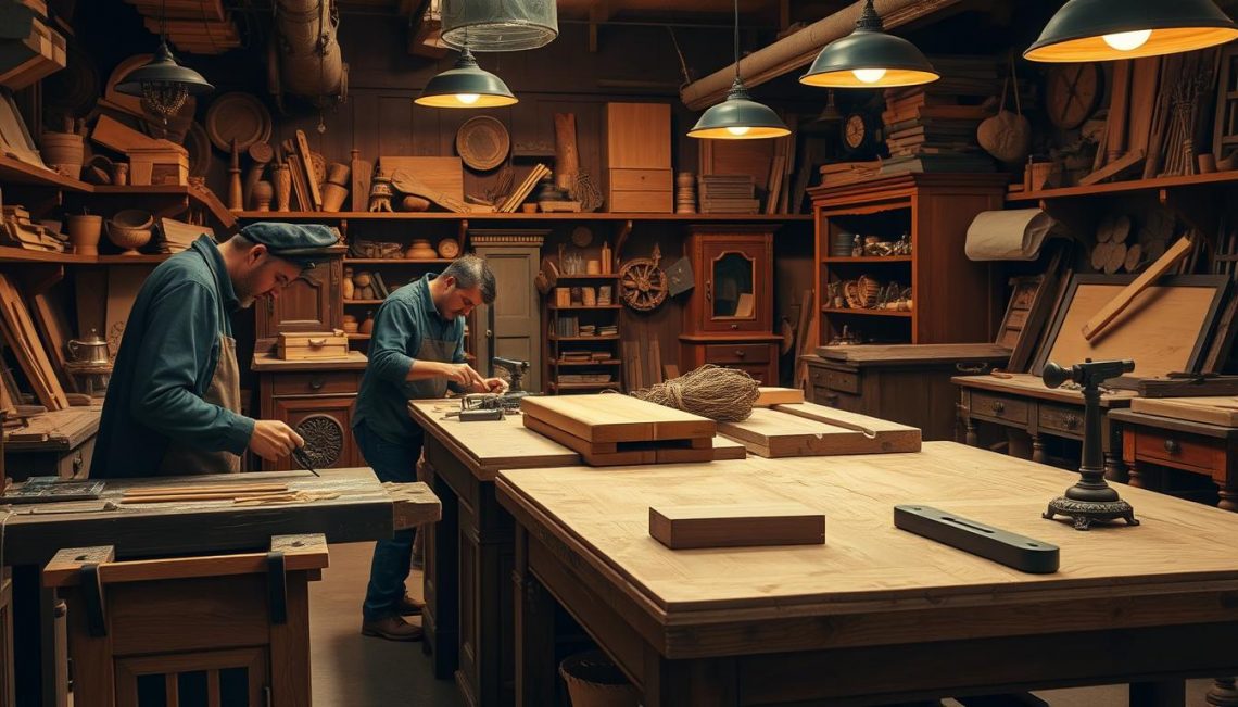 artisanal craftsmanship in bespoke furnishings